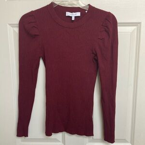 Lark & Ro Ribbed Crew Neck Sweater